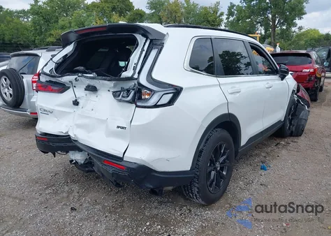 2024 Honda Cr-V Hybrid Sport-L из США, поврежденный, VIN 7FARS6H88RE074672